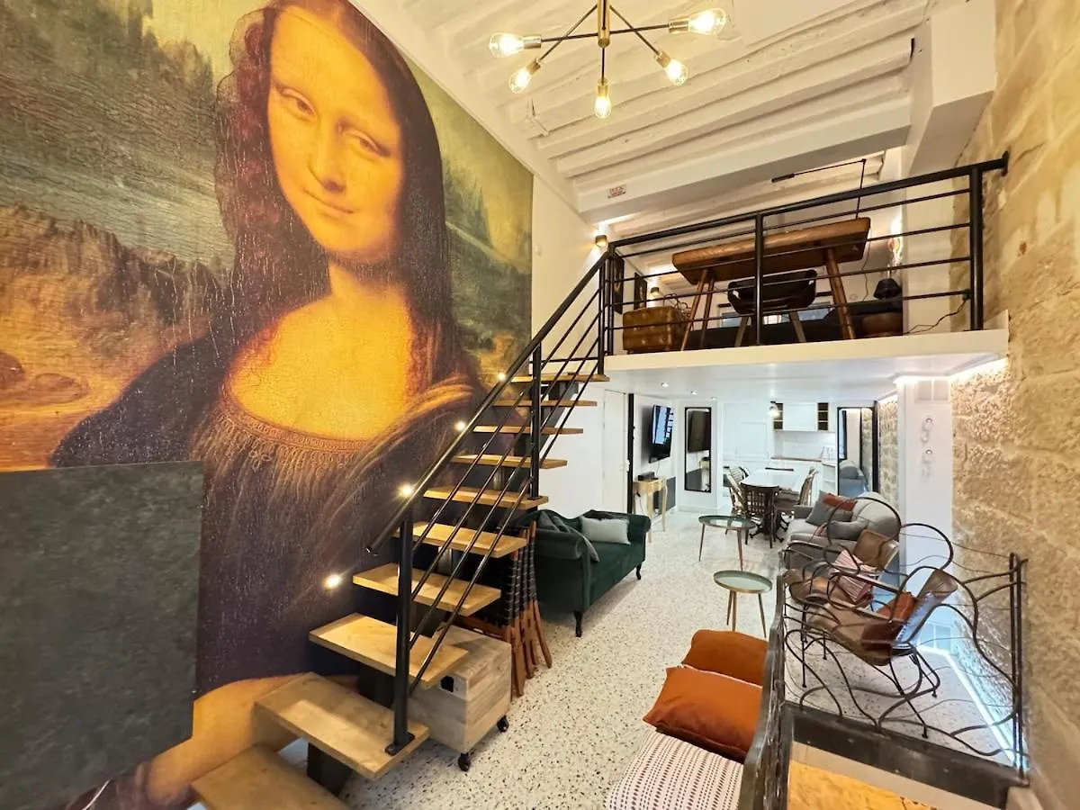 Mona Lisa - 110 M2 Luxury Flat In Le Marais - Ac Apartment Paris